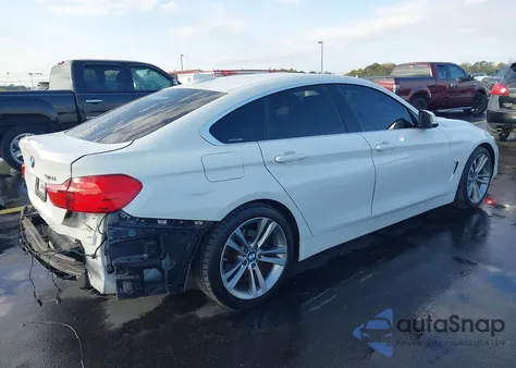 2017 BMW 430I Gran Coupe z USA, uszkodzony, nr VIN WBA4F7C57HG786301